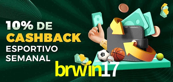 10% de bônus de cashback na brwin17